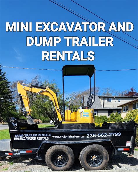 loading a mini excavator in a dump trailer|unloading mini excavator on trailer.